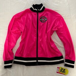 Zumba Fitness Vibrant Pink Varsity Jacket
